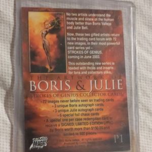 Autograph Boris and Julie Bell